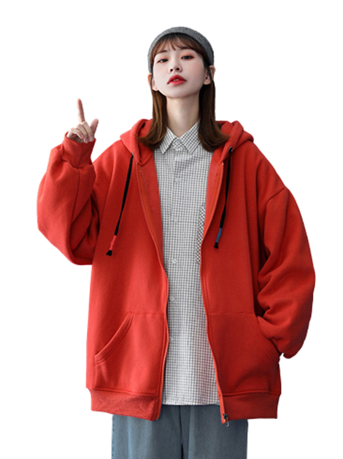 ♡[당일배송]Crea Oversize Hood Jacket