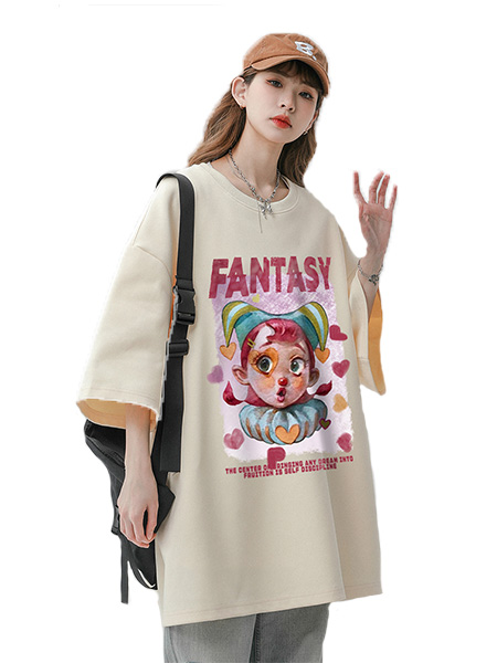 [당일배송]Fantasy Girl Oversize Short Sleeves T