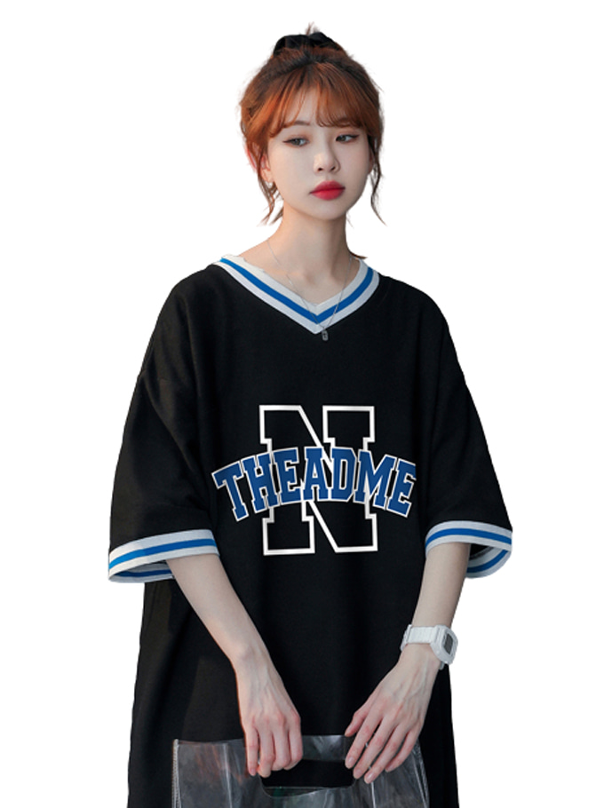 Theame Oversize Short Sleeves T