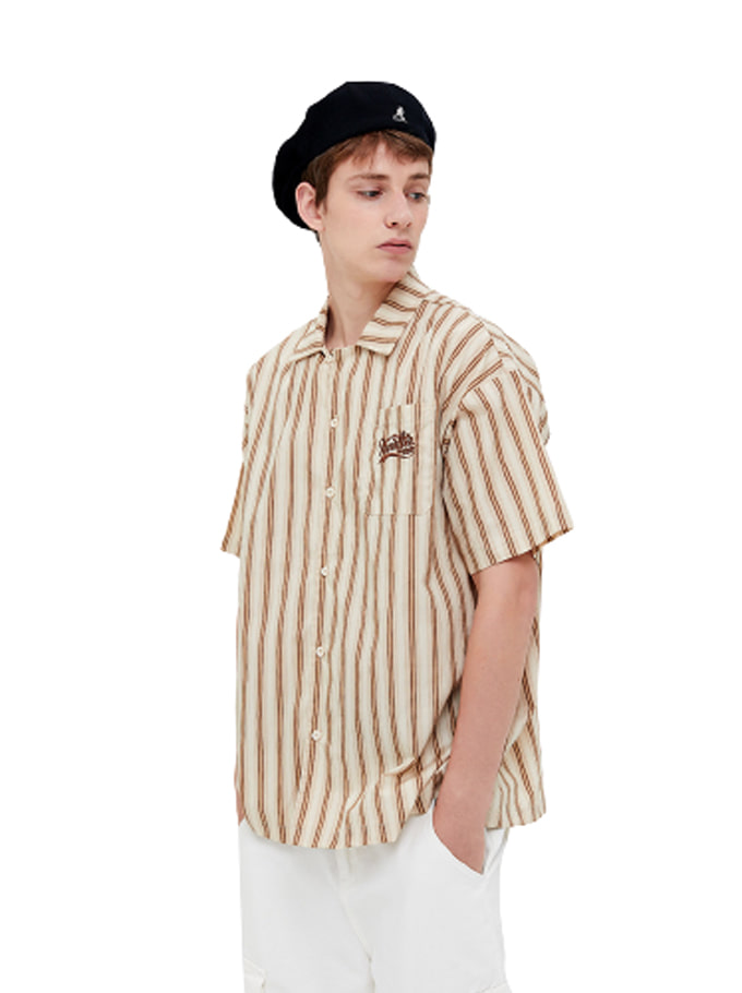 Knitten Stripe Oversize Shirt